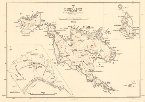 Mathieson map of St. Kilda