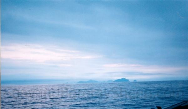 St. Kilda on the horizon